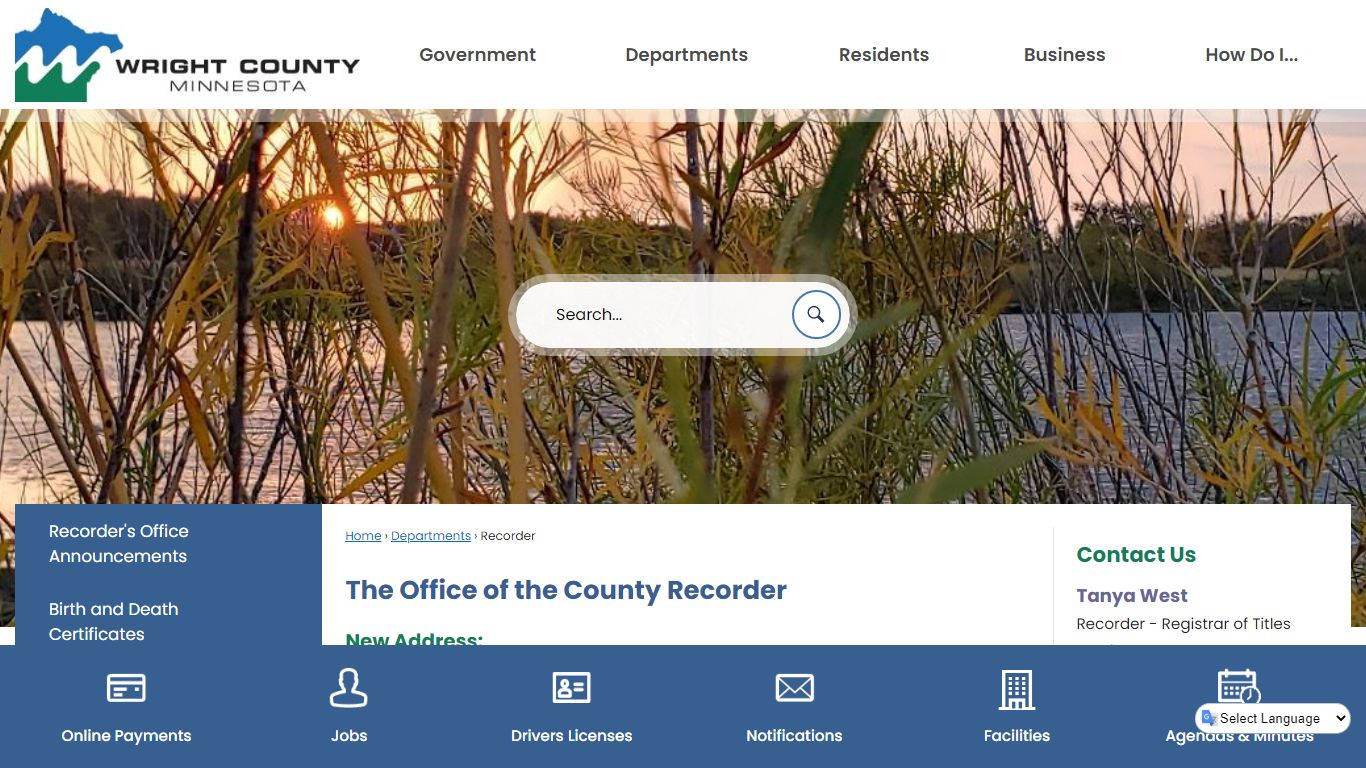 Recorder | Wright County, MN - Official Website